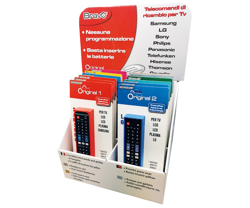 ESPOSITORE ORIGINAL DA BANCO 12 PZ